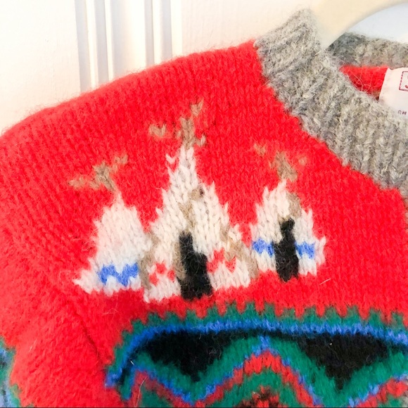 Vintage Native American Knit Wool Sweater - Picture 4 of 9